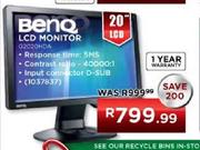 Benq LCD Monitor-20" (G2020HDA)