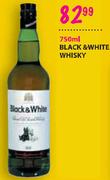 Black & White Whisky-750ml