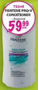Pantene Pro-V Conditioner Assorted-750ml Each