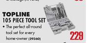 Topline 105 Piece Tool Set