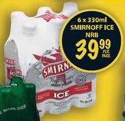 Smirnoff Ice NRB-6 x 330ml Per Pack