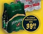 Hunters Dry NRB-6 x 330ml Per Pack