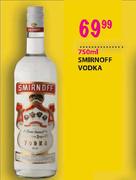 Smirnoff Vodka-750ml