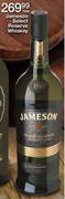 Jameson Select Reserve Whisky-750Ml