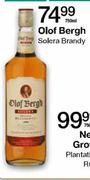 Olof Bergh Solera Brandy-750Ml