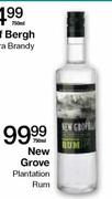 New Grove Plantation Rum-750Ml