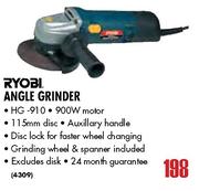 Ryobi Angle Grinder-HG-910