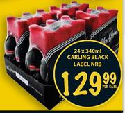 Carling Black Label NRB-24X340ml Per Case