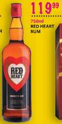 Red Heart Rum-750ml
