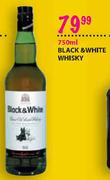 Black & White Whisky-750ml