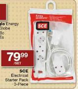 SCE Electrical Starter Pack-3 Piece