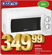 Ottimo White Microwave Oven-20l