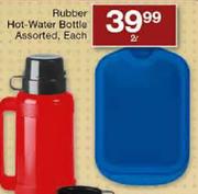 Rubber Hot Water Bottle Assorted-2l