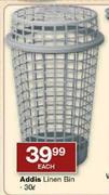 Addis Linen Bin-30l