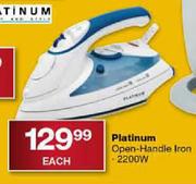 Platinum Open-Handle Iron-2200W