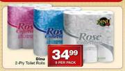 Dinu 2-Ply Toilet Rolls-9's Per Pack