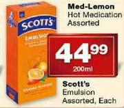 Scott's Emulsion Assorted-200ml Each