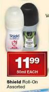 Shield Roll-On Assorted-50ml Each