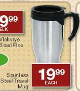 Stainless Steel Travel Mug-each