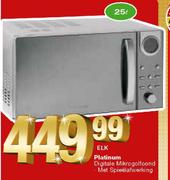 Platinum Digitale Mikrogolfoond Met Spieelafwerking-25 Ltr