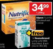 Alpen Nutrific Wholewheat Cereal-1.35kg