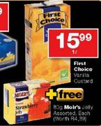 First Choice Vanilla Custard-1Ltr