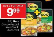 Koo Concentrated Wet Stock-3 x 35gm