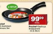 Prochef Kleefvrye Braaipanstel-2 stuk