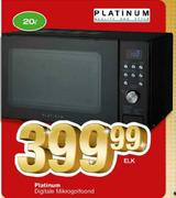 Platinum Digitale Mikrogolfoond-20l Elk