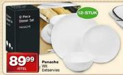 Panache Wit Eetservies-12 Stuk