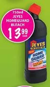 Jeyes Homeguard Bleach-750ml Each 