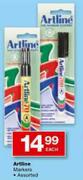 Artline Markers Assorted-Each