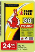 Flip File Display File-Each
