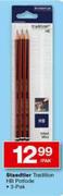 Staedtler Tradition HB Patiode-3 Pcs Per Pak