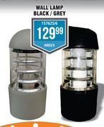 Wall Lamp Black/ Grey 490/5