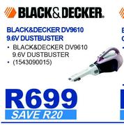 Black & Decker 9.6V Dustbuster DV9610