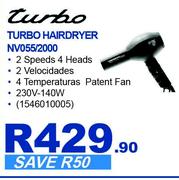 Turbo Hairdryer NV055/2000
