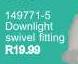 Downlight Swivel Fitting