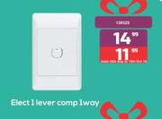 Elect 1 Lever Comp-1 Way