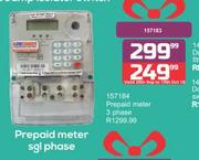 Prepaid Meter sgl Phase