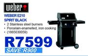 Weber E210 Spirit Black