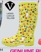 V Ladies Lucille Yellow-Each