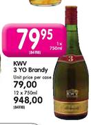 KWV 3 Yo Brandy-1X750ml
