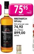 Firstwatch Whisky-1X750ml