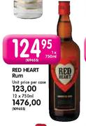 Red Heart Rum-1X750ml