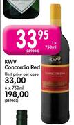 KWV Concordia Red-1X750ml