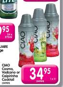Ciao Cosmo, Vodcano Or Caipirinha Cocktail-1x1Ltr