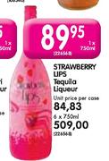Strawberry Lips Tequila Liqueur-1X750ml
