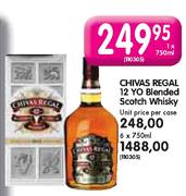 Chivas Regal 12 Yo Blended Scotch Whisky-1X750ml