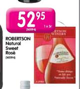 Robertson Natural Sweet Rose-1X3Ltr